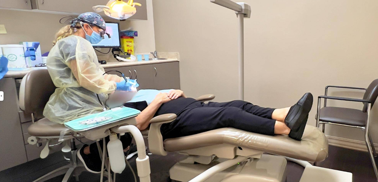 Patient care at Valleylands Dental Care